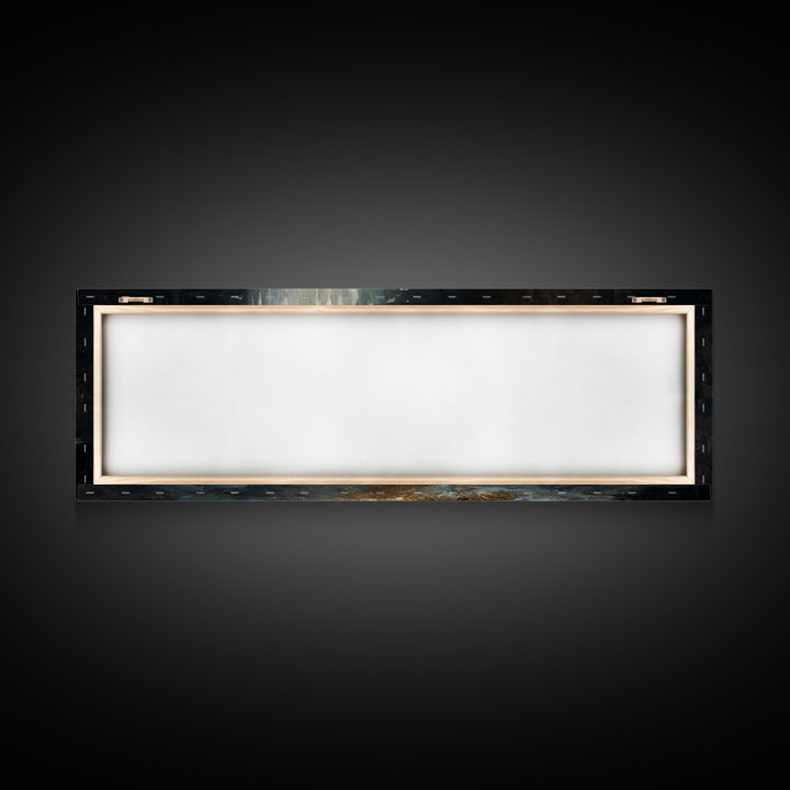 Holy Infant Light, Framed Canvas Print, Christian Wall Art, Jesus Christmas Art, Panoramic Art, Christian Art Canvas, Christmas Wall Art