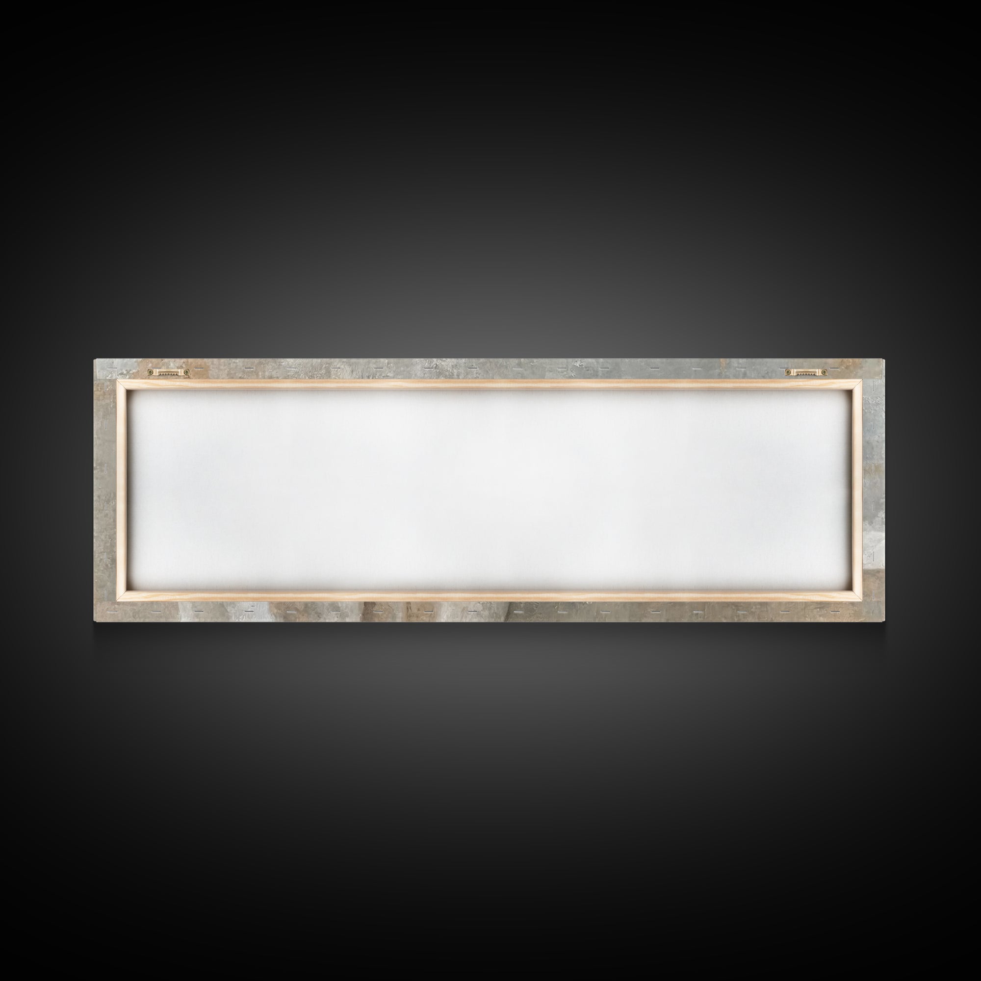 Gentle Holy Night, Framed Canvas Print, Christian Christmas Art, Panoramic Print, Christian Art Canvas, Jesus Painting, Christmas Decor