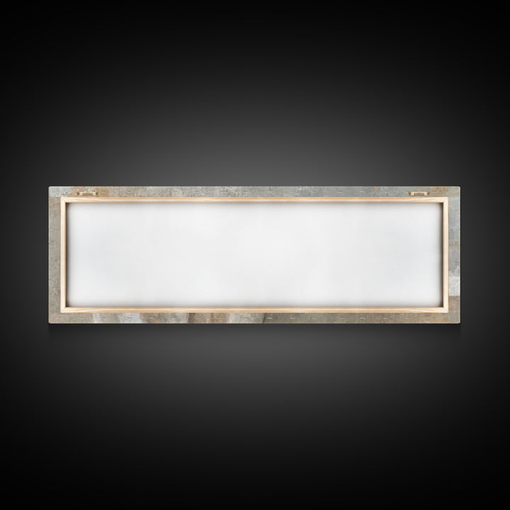 Gentle Holy Night, Framed Canvas Print, Christian Christmas Art, Panoramic Print, Christian Art Canvas, Jesus Painting, Christmas Decor