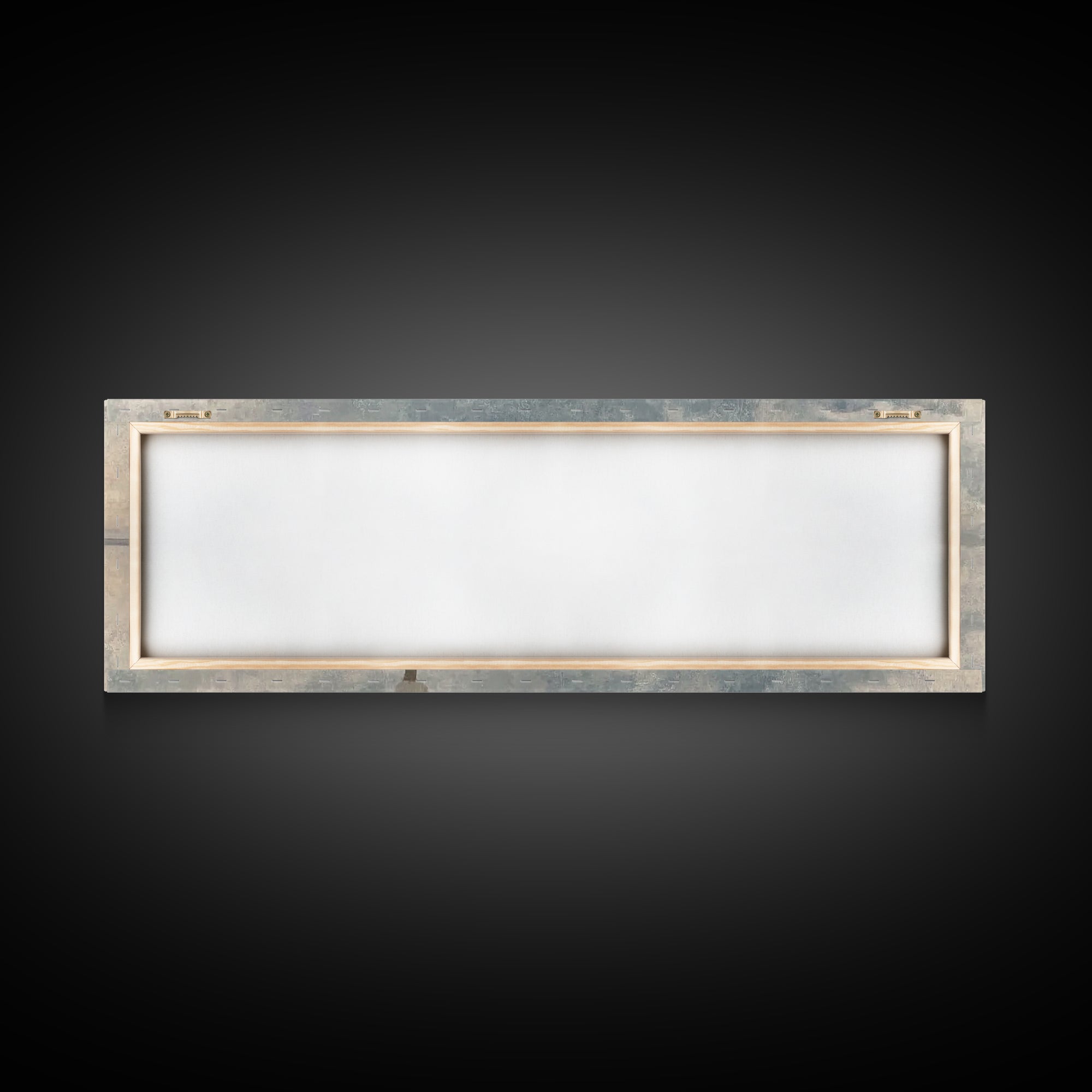 Walk Of Mercy - Framed Canvas Print - Panoramic Painting - Christian Art Canvas - Jesus Painting - Christian Wall Art - Modern Christian Ar