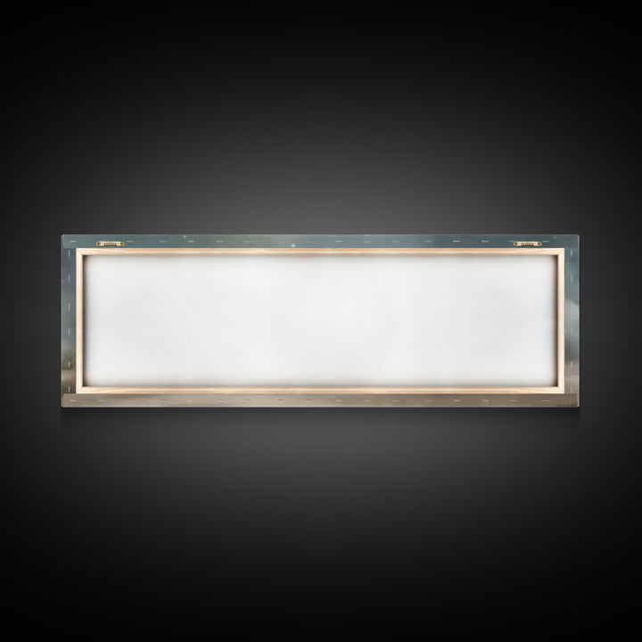 Journey of Light – Framed Canvas Print – Christian Art Canvas – Panoramic Painting – Christmas Wall Art – Christian Christmas Decor – Moder