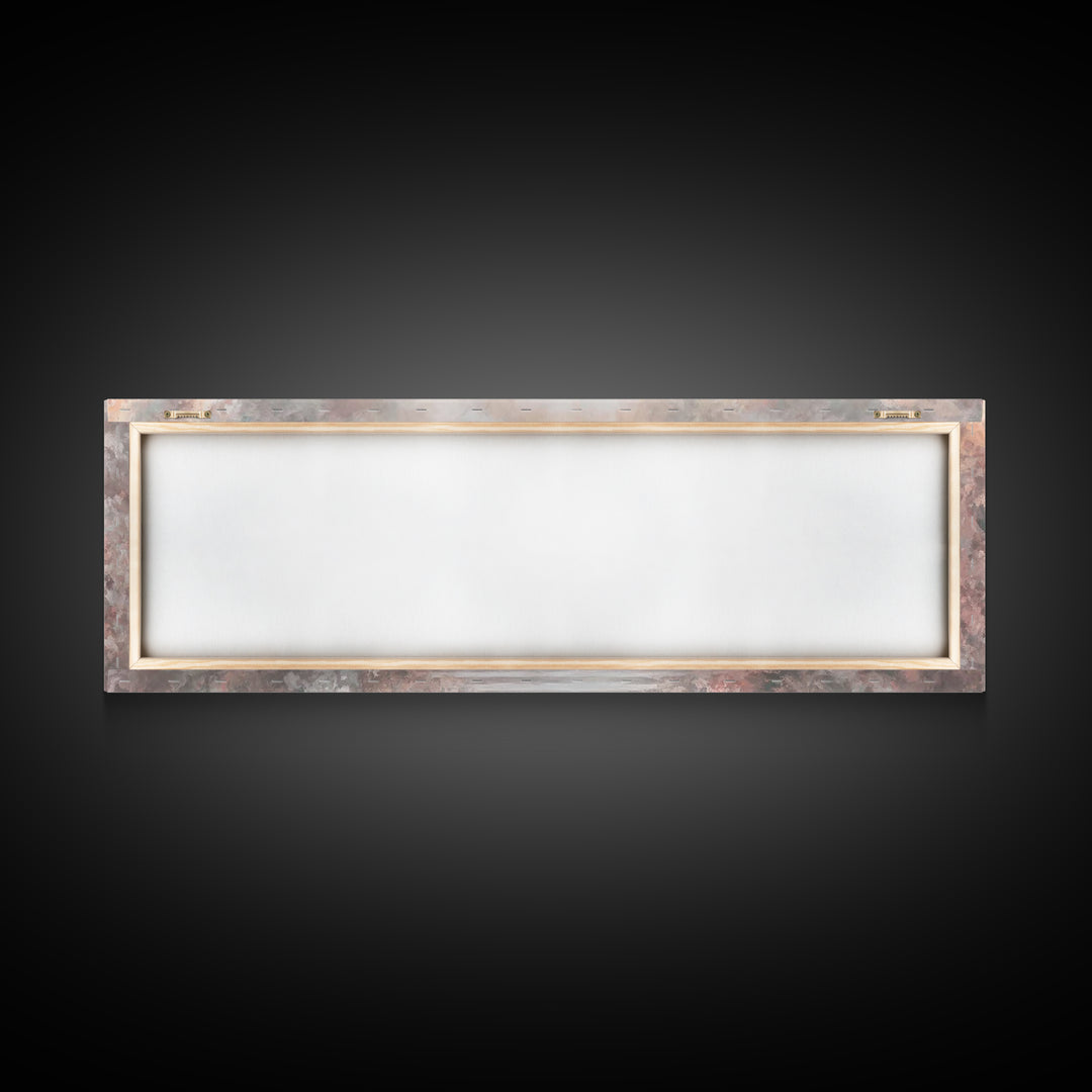 Glory Revealed | Framed Canvas Print | Christian Art Canvas | Panoramic Frame | Christian Wall Art | Jesus Painting | Christian Christmas A