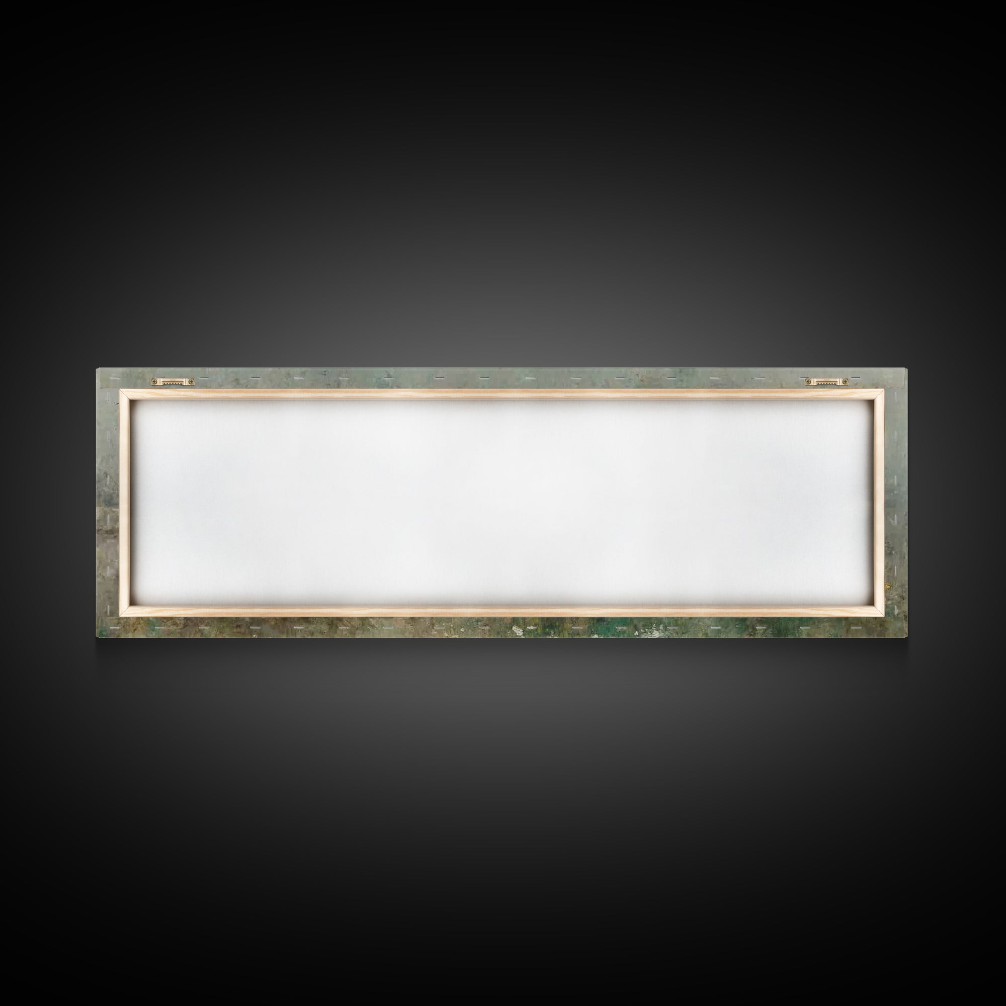 Eternal Return, Framed Canvas Print, Christian Wall Art, Panoramic Print, Jesus Painting, Christian Christmas Art, Modern Christian Paintin
