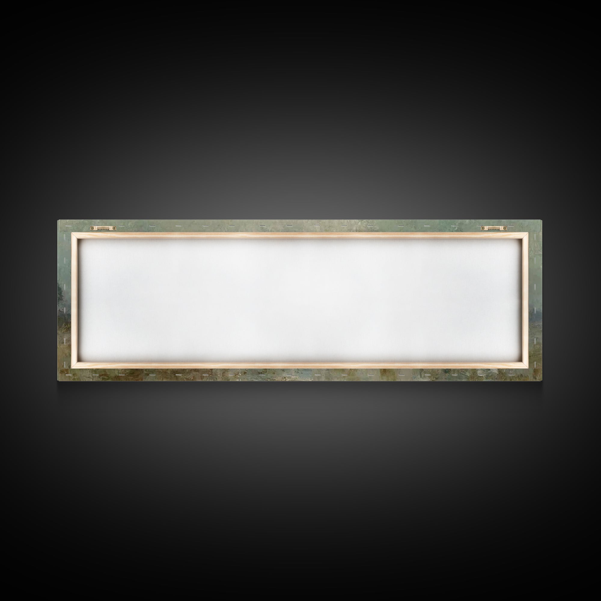 Silent Night Journey, Framed Canvas Print, Christian Wall Art, Christian Art Canvas, Panoramic Print, Christmas Art, Modern Christian Art