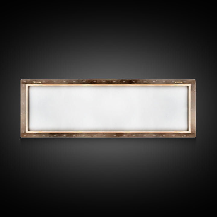 Glory In The Stable | Framed Canvas Print | Christian Wall Art | Christian Art Canvas | Extra Wide Art | Christmas Art | Christian Painting