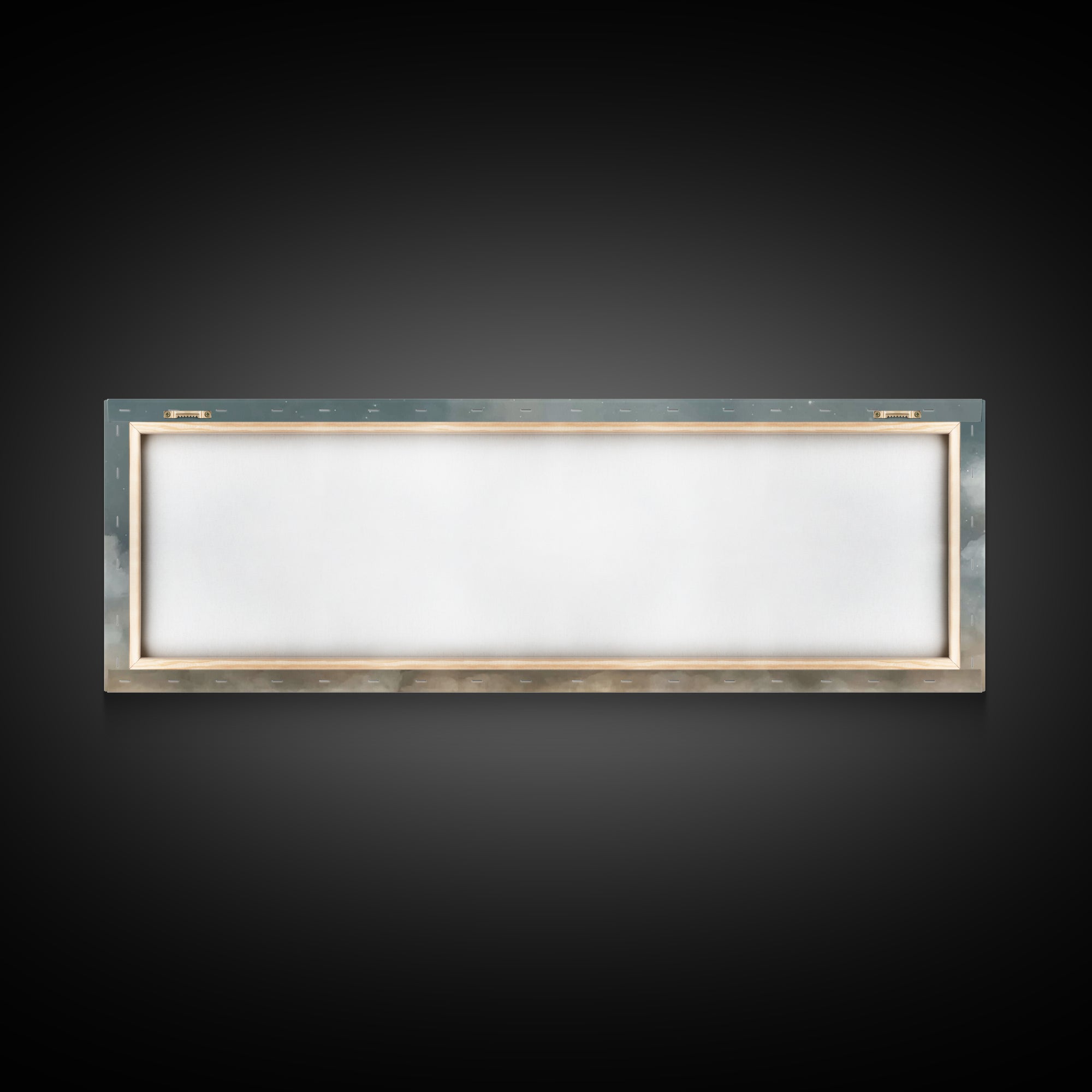 Star Of Winter Grace – Framed Canvas Print – Panoramic Art – Christian Wall Art – Christian Art Canvas – Christmas Art – Jesus Painting – C