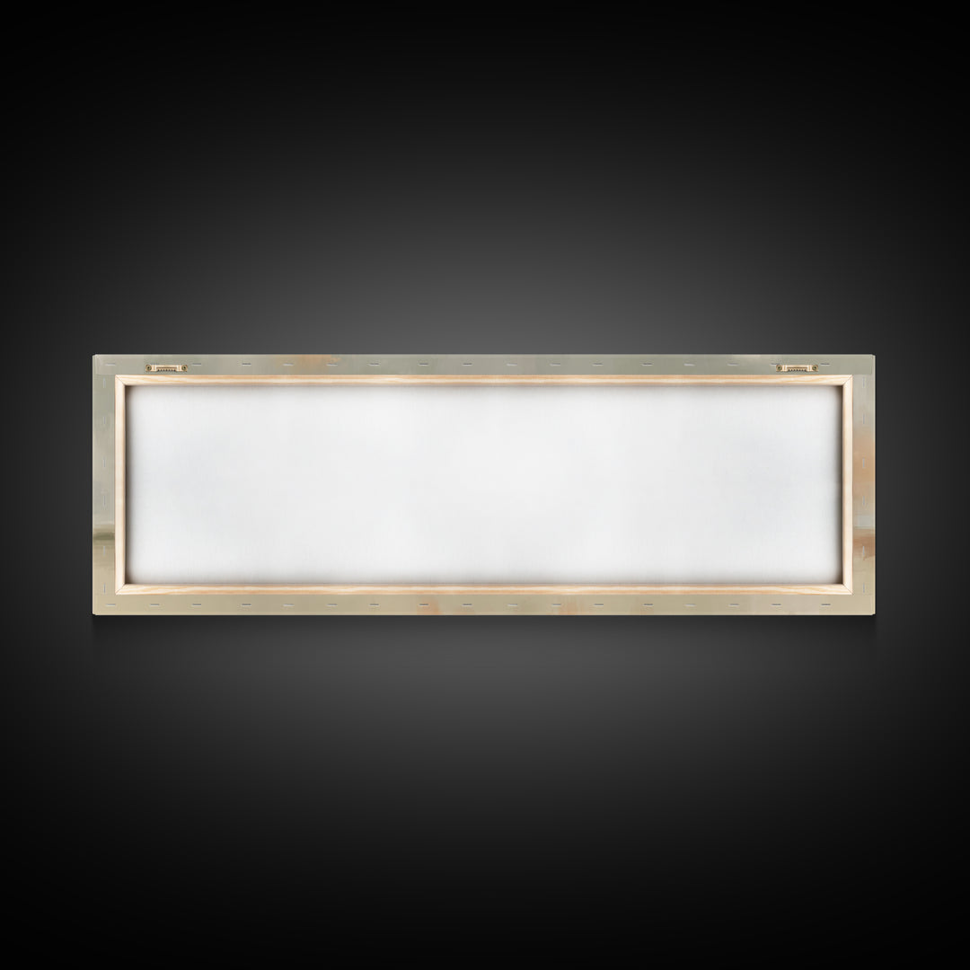 Bethlehem Evening Glow – Framed Canvas Print – Panoramic Frame – Christian Wall Art – Christian Art Canvas – Christmas Art – Christian Chri