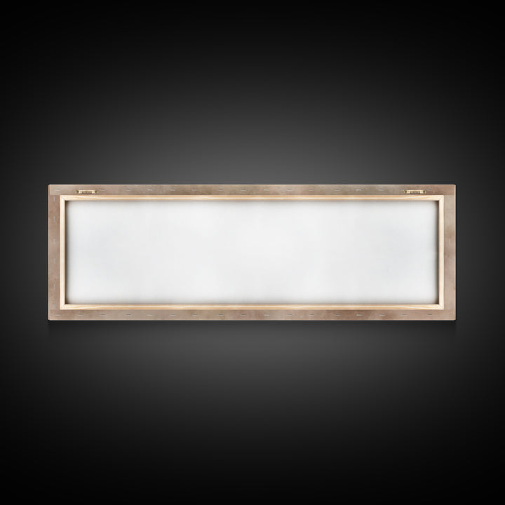 Manger In The Mist, Framed Canvas Print, Panoramic Art, Christian Wall Art, Christian Art Canvas, Christmas Art, Christian Decor, Jesus Pai