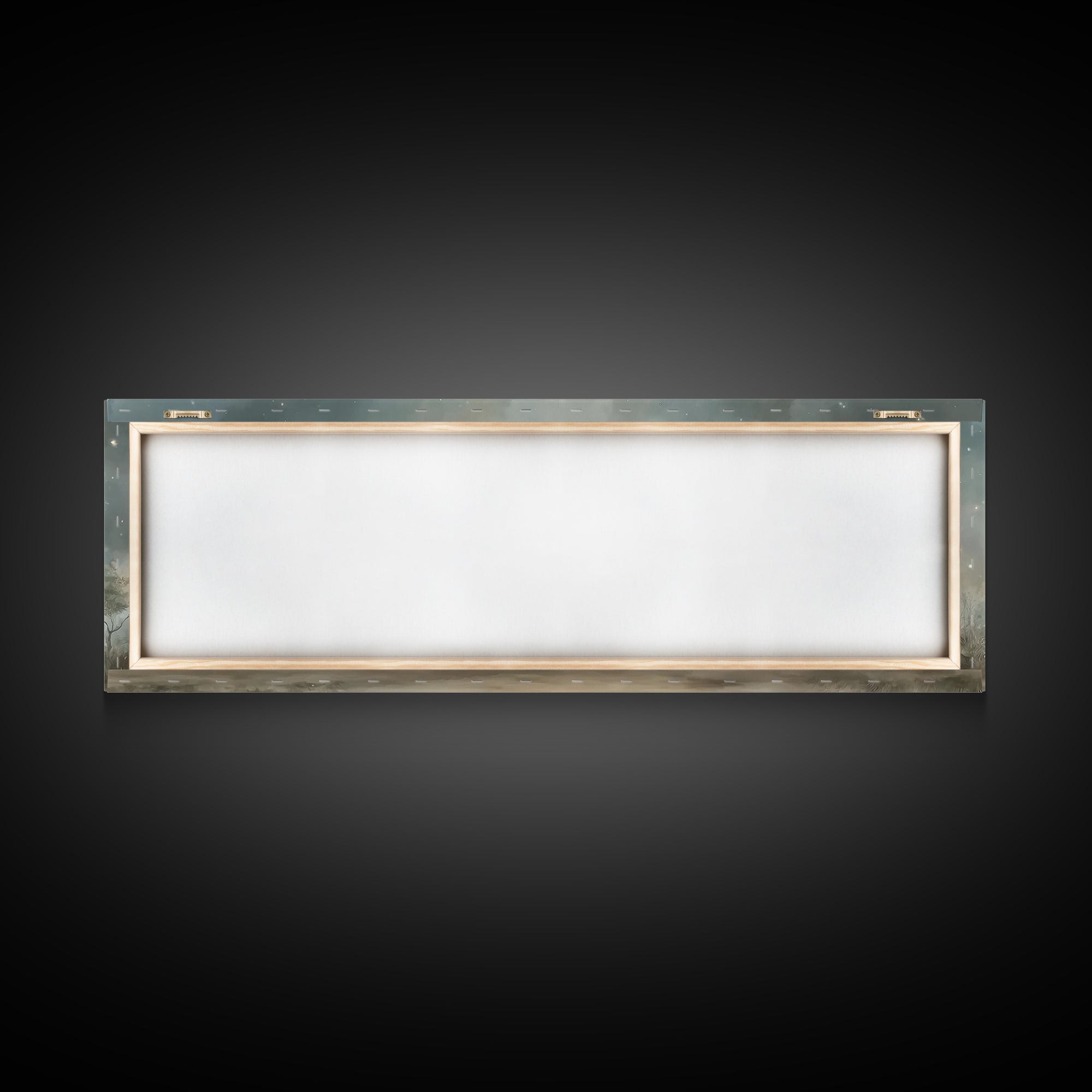 Holy Dawn Light | Framed Canvas Print | Christian Wall Art | Christmas Art | Panoramic Wall Art | Christian Art Canvas | Jesus Painting