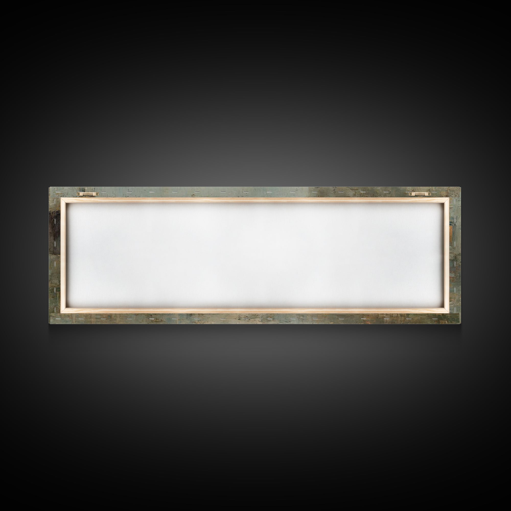 Bethlehem Evening, Framed Canvas Print, Christian Wall Art, Christian Christmas Art, Panoramic Painting, Christian Art Canvas, Jesus Painti