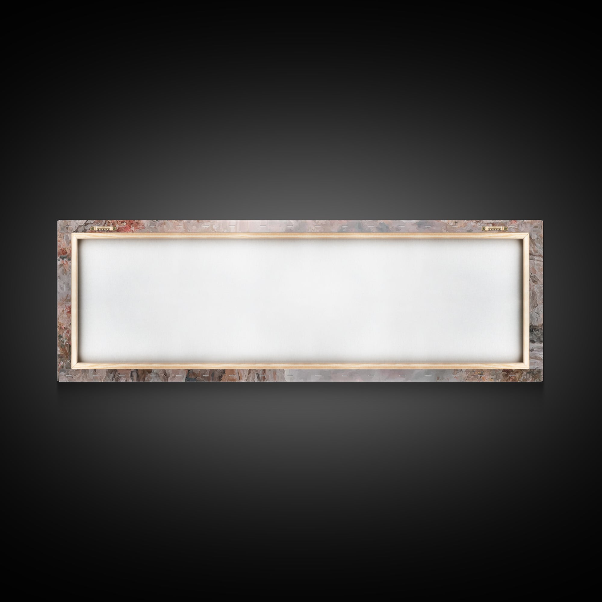 Silent Birth Grace | Framed Canvas Print | Christian Christmas Art | Christian Wall Art | Panoramic Art | Christian Art Canvas | Jesus Pain