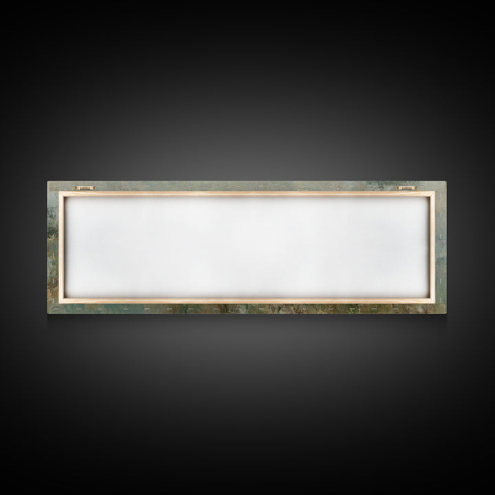 Lamb Of Mercy, Framed Canvas Print, Christian Art Canvas, Christian Wall Art, Panoramic Art, Christian Painting, Christian Decor