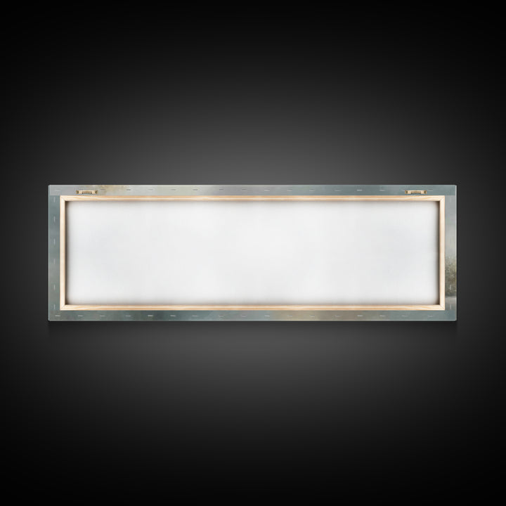 Heavenward Lamb – Framed Canvas Print – Christian Wall Art – Christian Art Canvas – Panoramic Wall Art – Christian Painting – Christian Dec