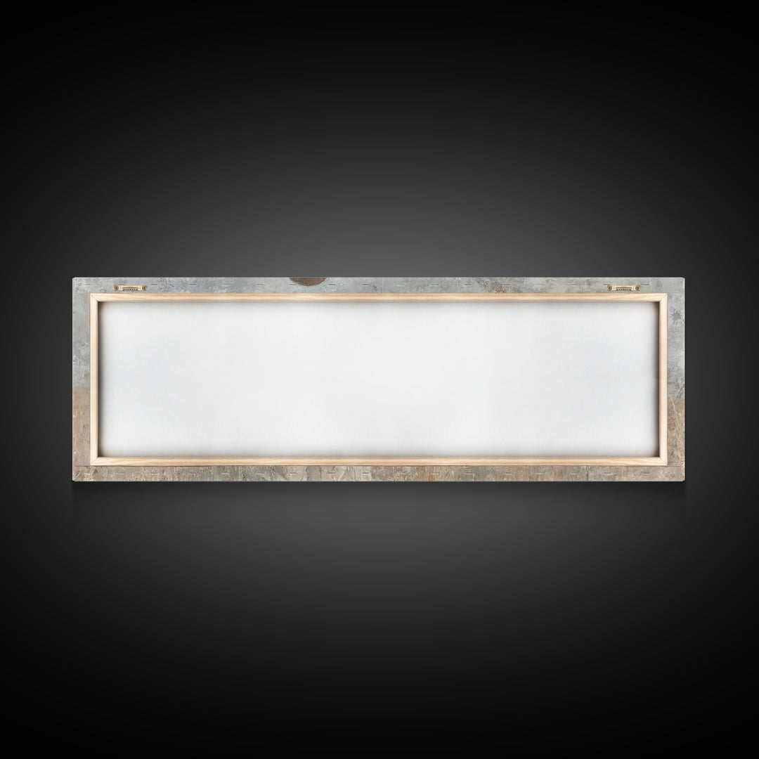 Sacred Reunion | Framed Canvas Print | Christian Wall Art | Jesus Painting | Panoramic Print | Christian Art Canvas | Christian Decor
