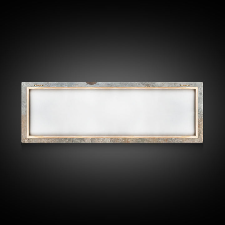Sacred Reunion | Framed Canvas Print | Christian Wall Art | Jesus Painting | Panoramic Print | Christian Art Canvas | Christian Decor