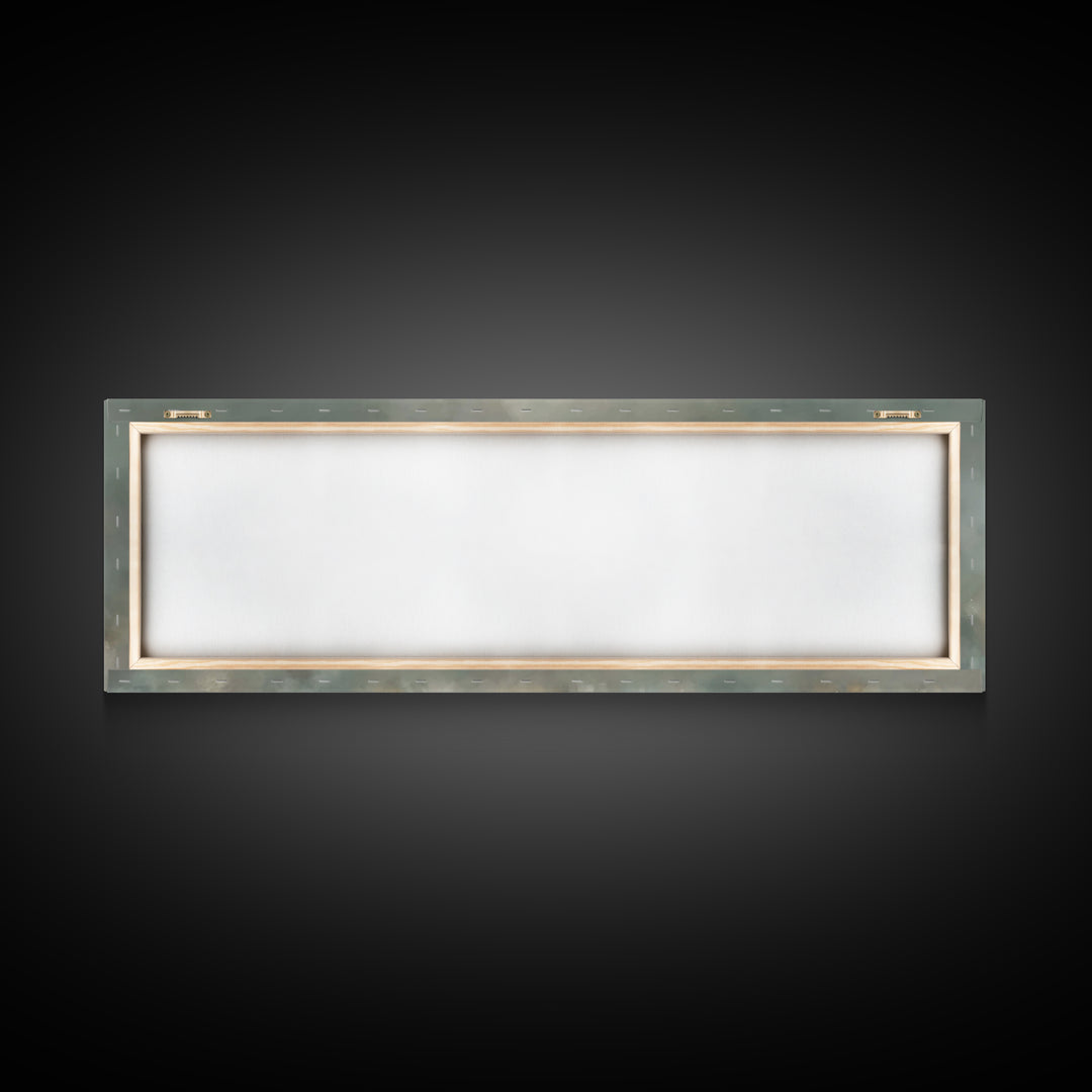 Guiding Mercy – Framed Canvas Print – Christian Wall Art – Jesus Painting – Panoramic Art – Christian Art Canvas – Christian Gift