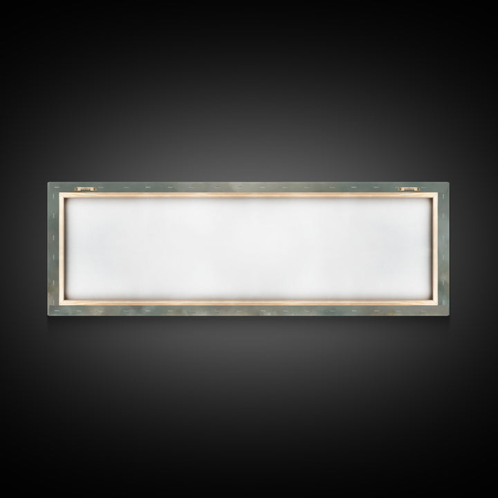 Guiding Mercy – Framed Canvas Print – Christian Wall Art – Jesus Painting – Panoramic Art – Christian Art Canvas – Christian Gift