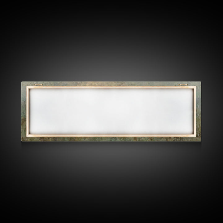 Evening Comfort, Framed Canvas Print, Christian Wall Art, Jesus Painting, Panoramic Frame, Christian Art Canvas, Christian Decor