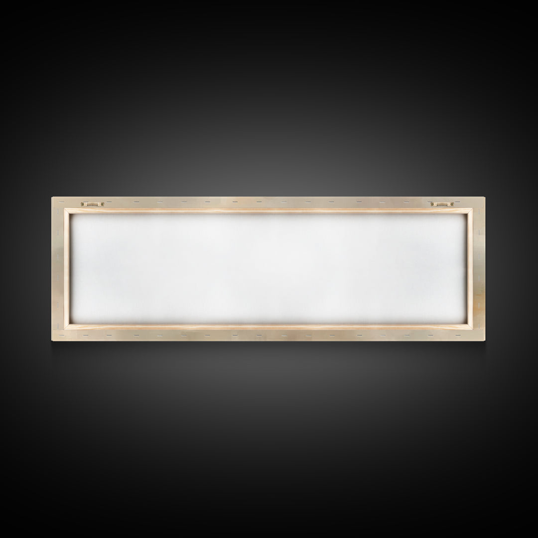 Quiet Devotion | Framed Canvas Print | Christian Art Canvas | Jesus Painting | Panoramic Wall Art | Christian Wall Art | Christian Gift