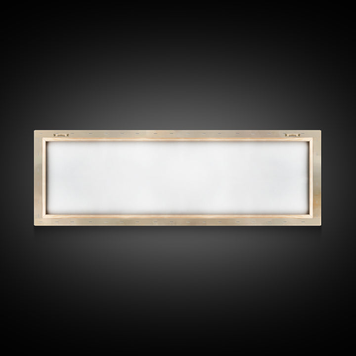 Quiet Devotion | Framed Canvas Print | Christian Art Canvas | Jesus Painting | Panoramic Wall Art | Christian Wall Art | Christian Gift