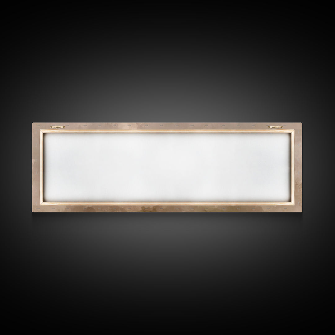 Sunset Promise | Framed Canvas Print | Christian Art Canvas | Jesus Painting | Panoramic Frame | Christian Wall Art | Christian Gift
