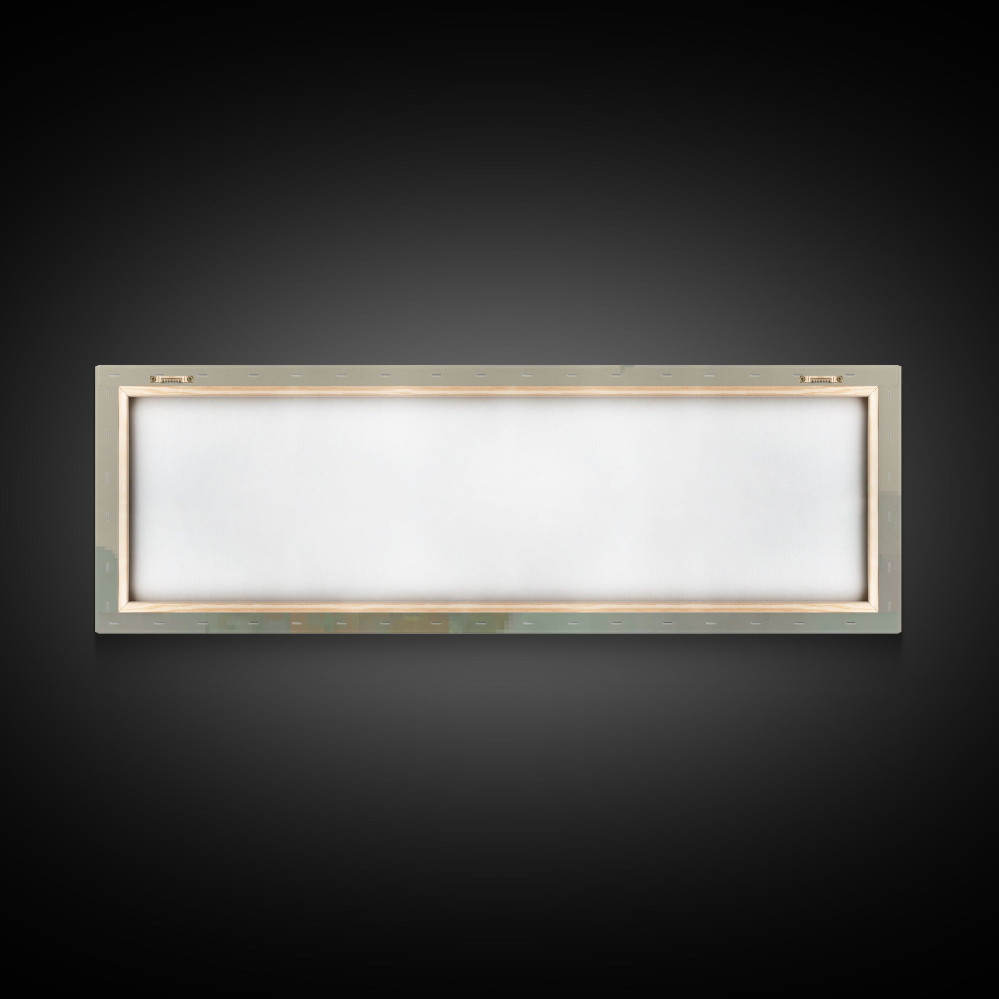 Solitude In Faith - Framed Canvas Print - Panoramic Art - Christian Art Canvas - Jesus Painting - Christian Wall Art - Modern Christian Pai