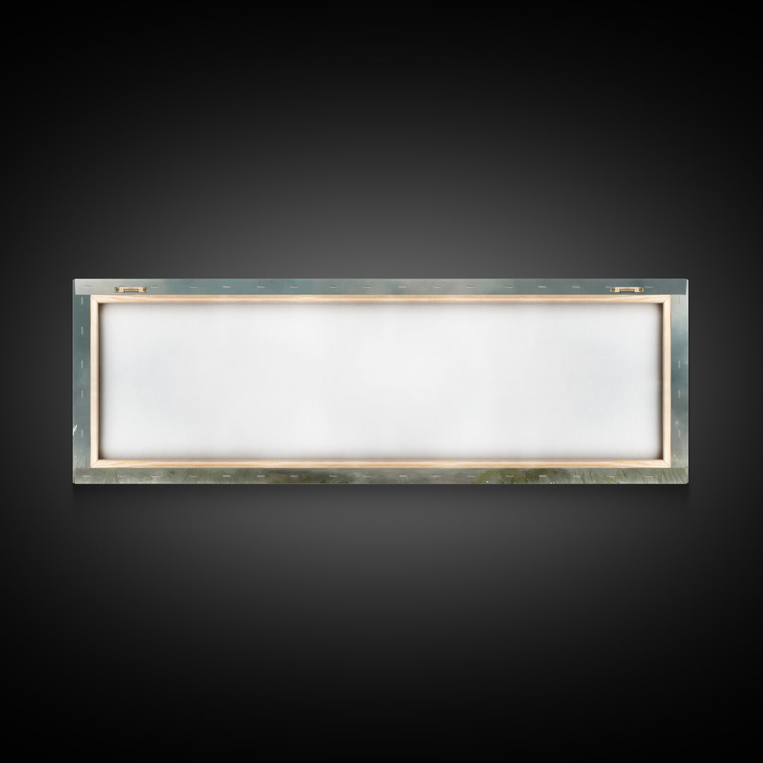 Cross Of Peace – Framed Canvas Print – Christian Wall Art – Christian Art Canvas – Panoramic Wall Art – Christian Decor – Christian Gift