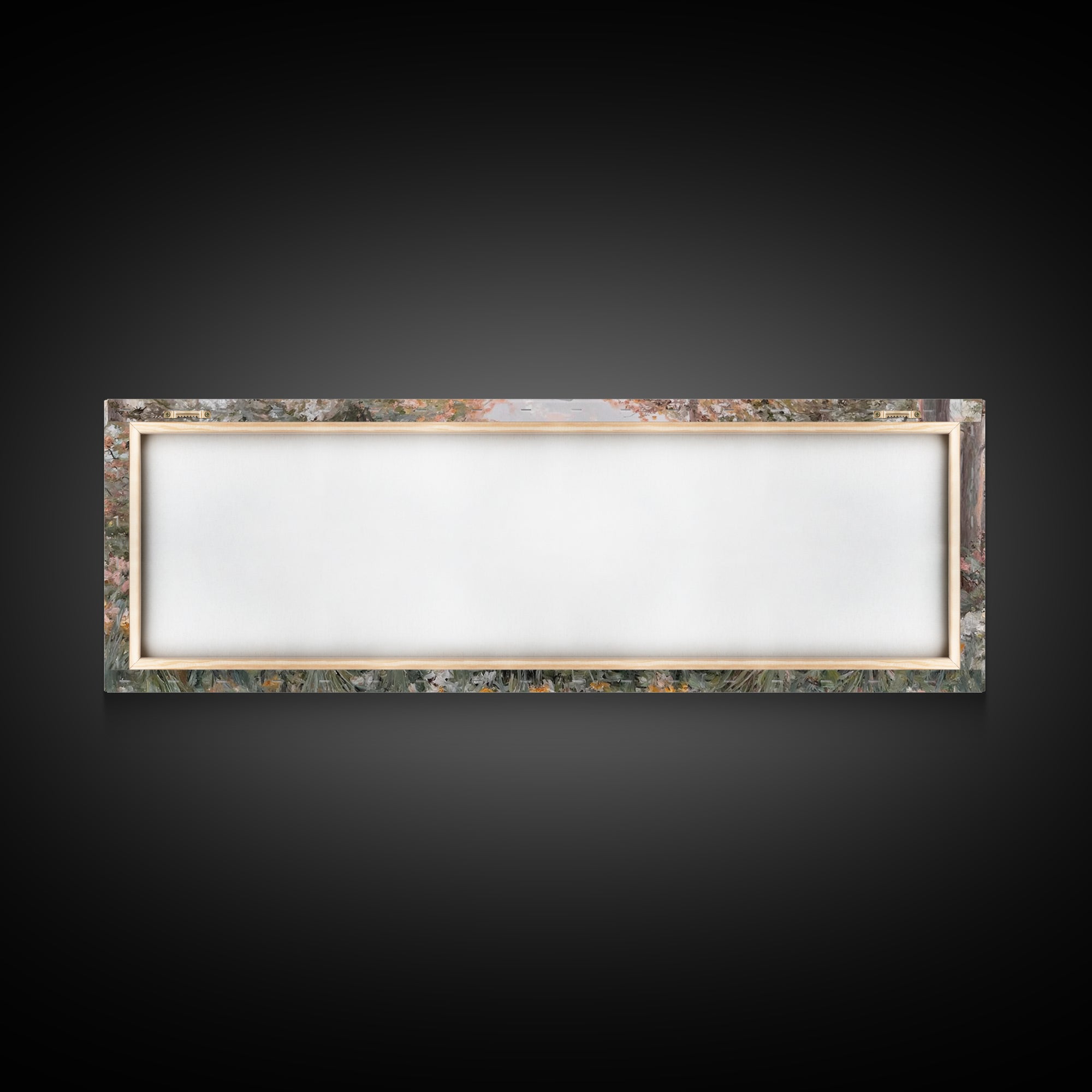 Morning Of Grace – Framed Canvas Print – Christian Wall Art – Christian Art Canvas – Panoramic Art – Christian Painting – Christian Gift