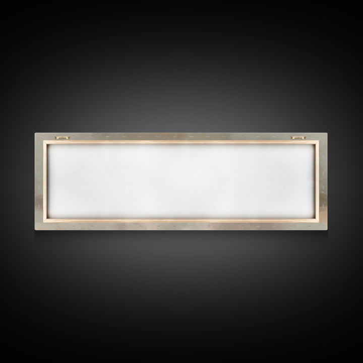 Stone Of Glory – Framed Canvas Print – Christian Wall Art – Christian Art Canvas – Panoramic Painting – Christian Art – Christian Gift