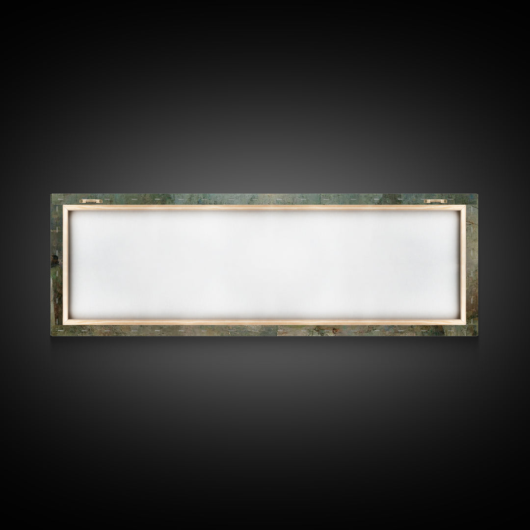 Tomb Of Light, Framed Canvas Print, Christian Art Canvas, Christian Wall Art, Panoramic Art, Christian Art, Christian Gift