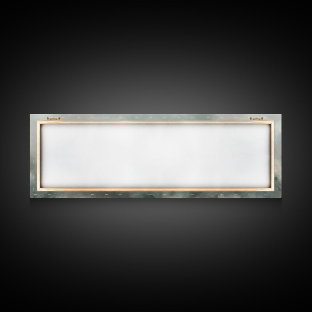 Wings Of Peace, Framed Canvas Print, Christian Wall Art, Christian Art Canvas, Panoramic Art, Christian Painting