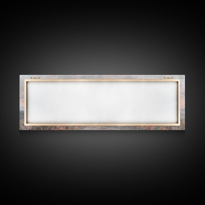 Morning Dove Light | Framed Canvas Print | Christian Wall Art | Christian Art Canvas | Panoramic Print | Christian Decor