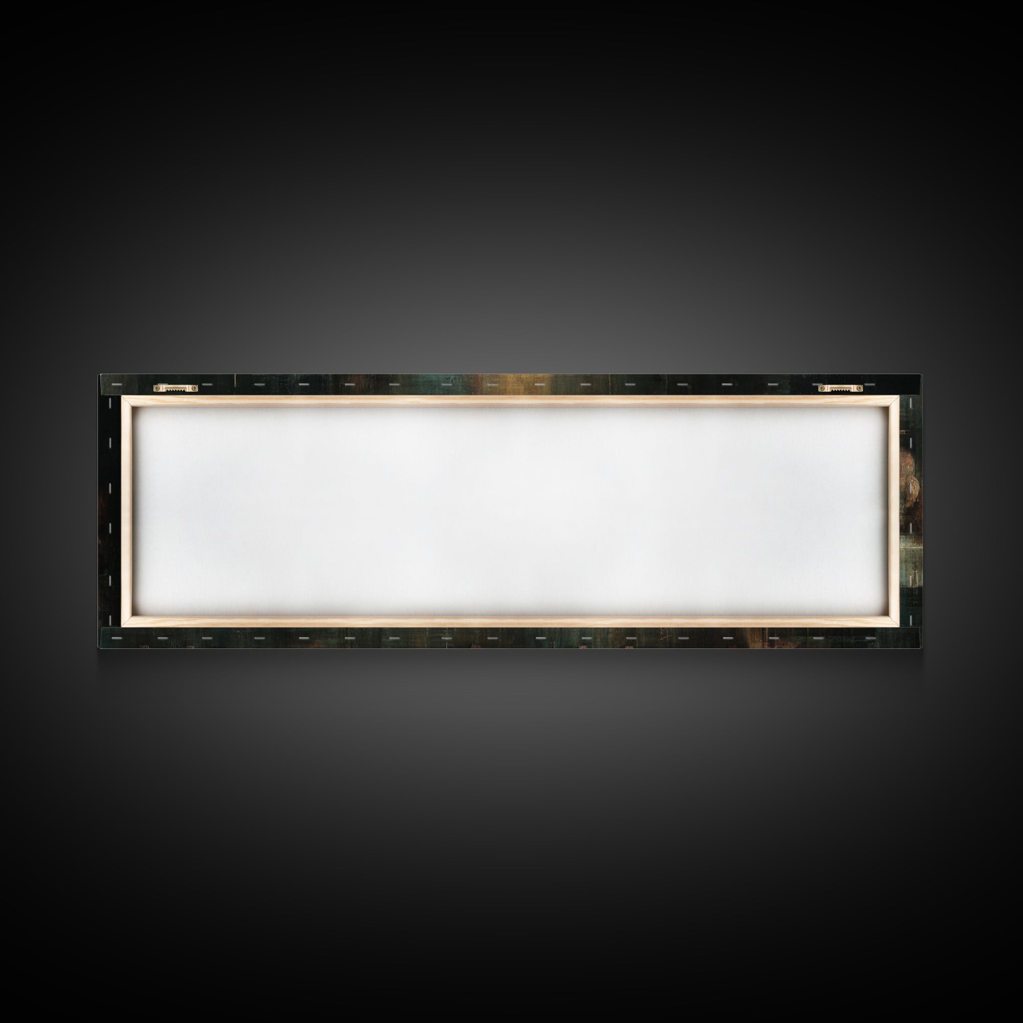 Sacred Supper Glow | Framed Canvas Print | Christian Wall Art | Christian Art Canvas | Panoramic Frame | Christian Painting