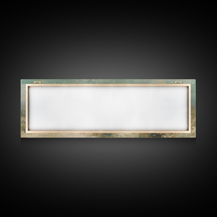 Desert Pilgrims – Framed Canvas Print – Christian Wall Art – Panoramic Art – Jesus Painting – Christian Art Canvas