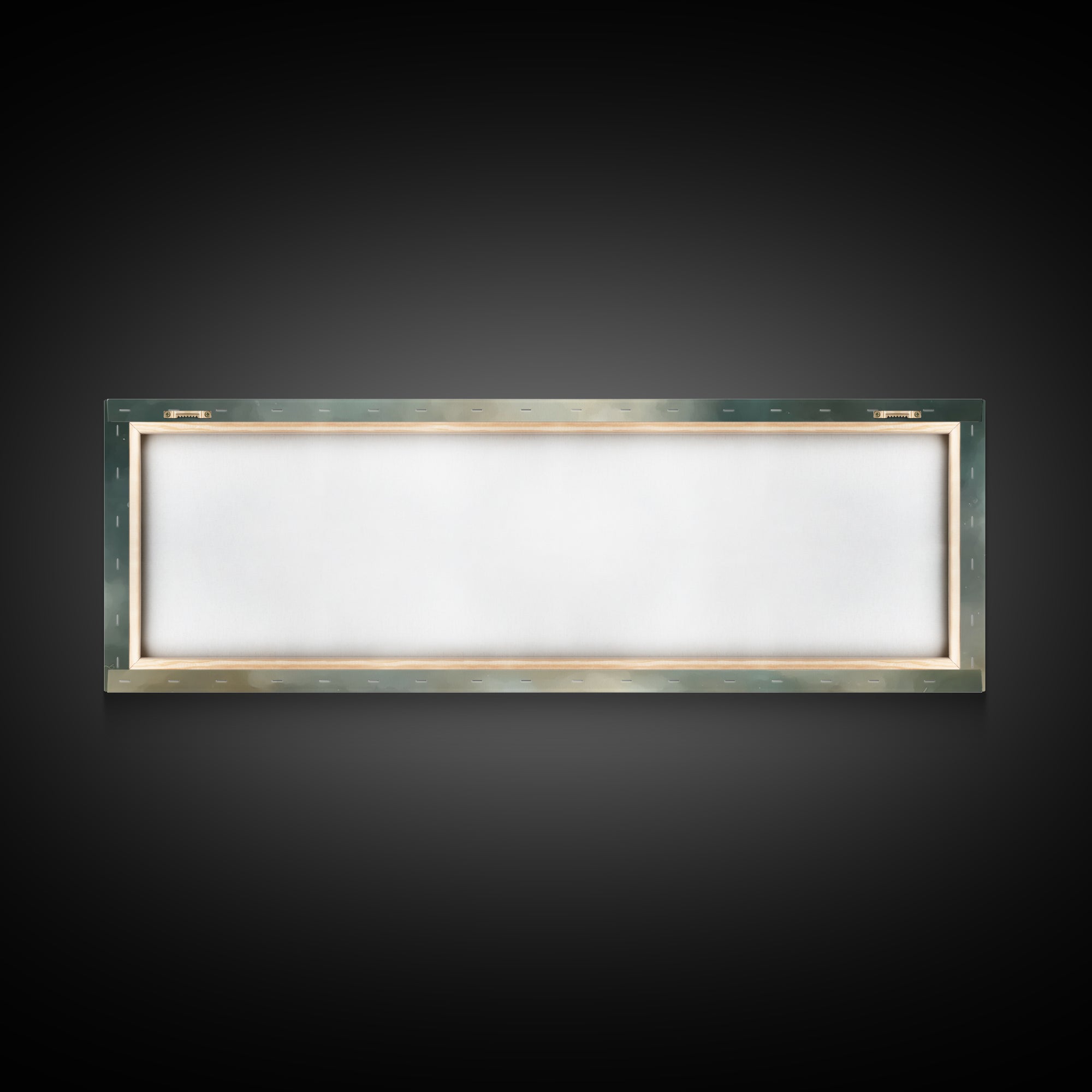 Grace At The Table – Framed Canvas Print – Christian Wall Art – Christian Art Canvas – Panoramic Painting – Christian Gift Ideas