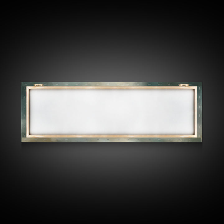 Grace At The Table – Framed Canvas Print – Christian Wall Art – Christian Art Canvas – Panoramic Painting – Christian Gift Ideas