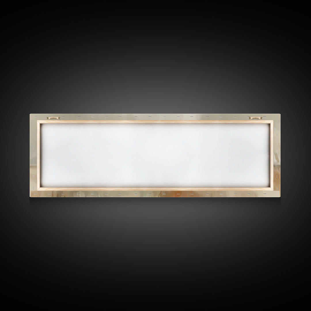 Fields Of Promise – Framed Canvas Print – Christian Wall Art – Christian Art Canvas – Panoramic Art – Christian Decor