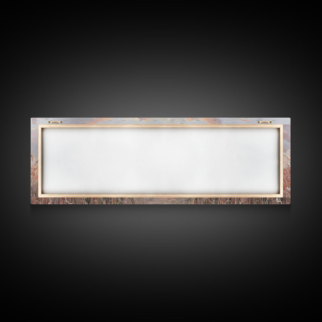 Cross Of Renewal – Framed Canvas Print – Christian Art Canvas – Christian Wall Art – Panoramic Wall Art – Christian Art