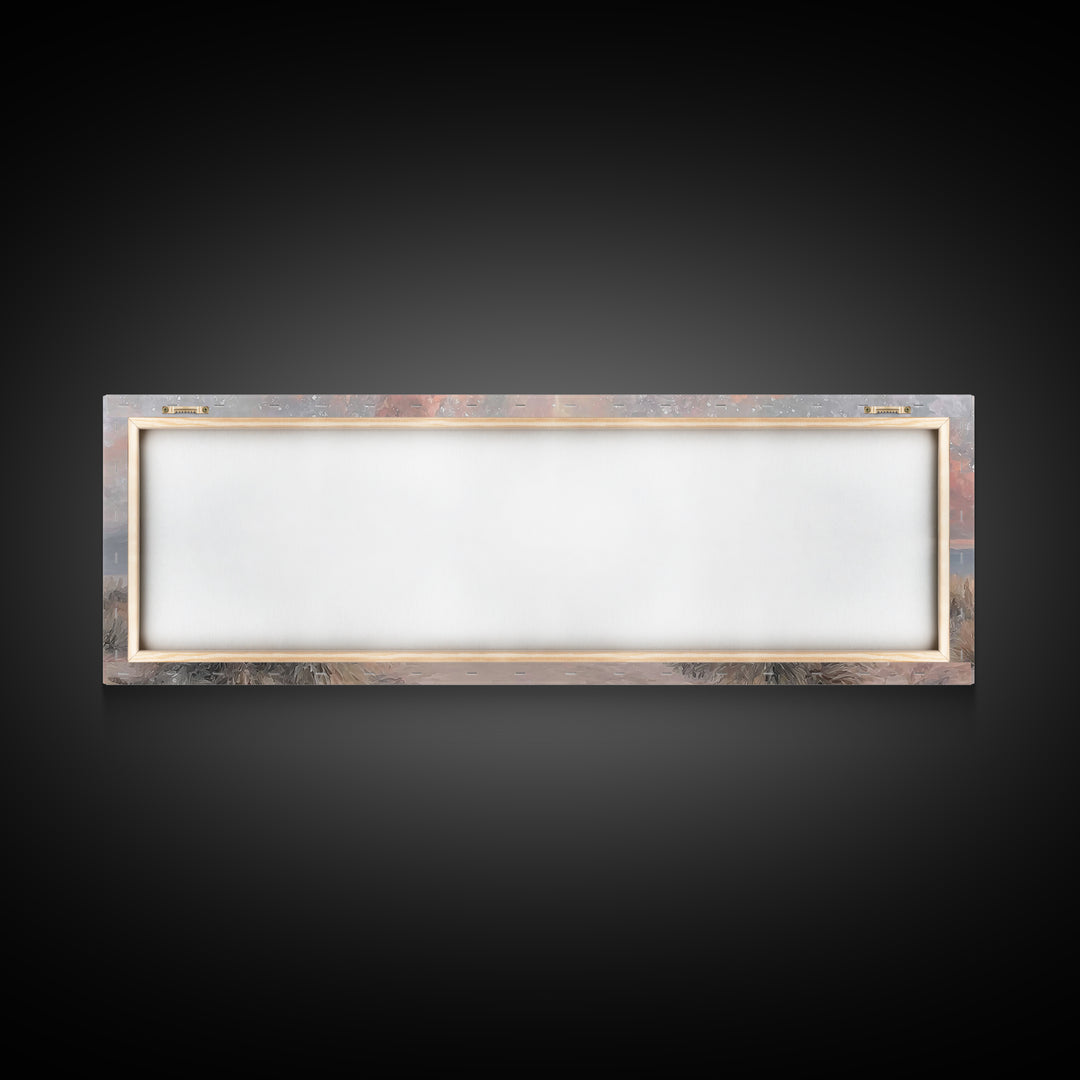 Starward Journey | Framed Canvas Print | Panoramic Wall Art | Christian Art Canvas | Christian Wall Art | Jesus Painting