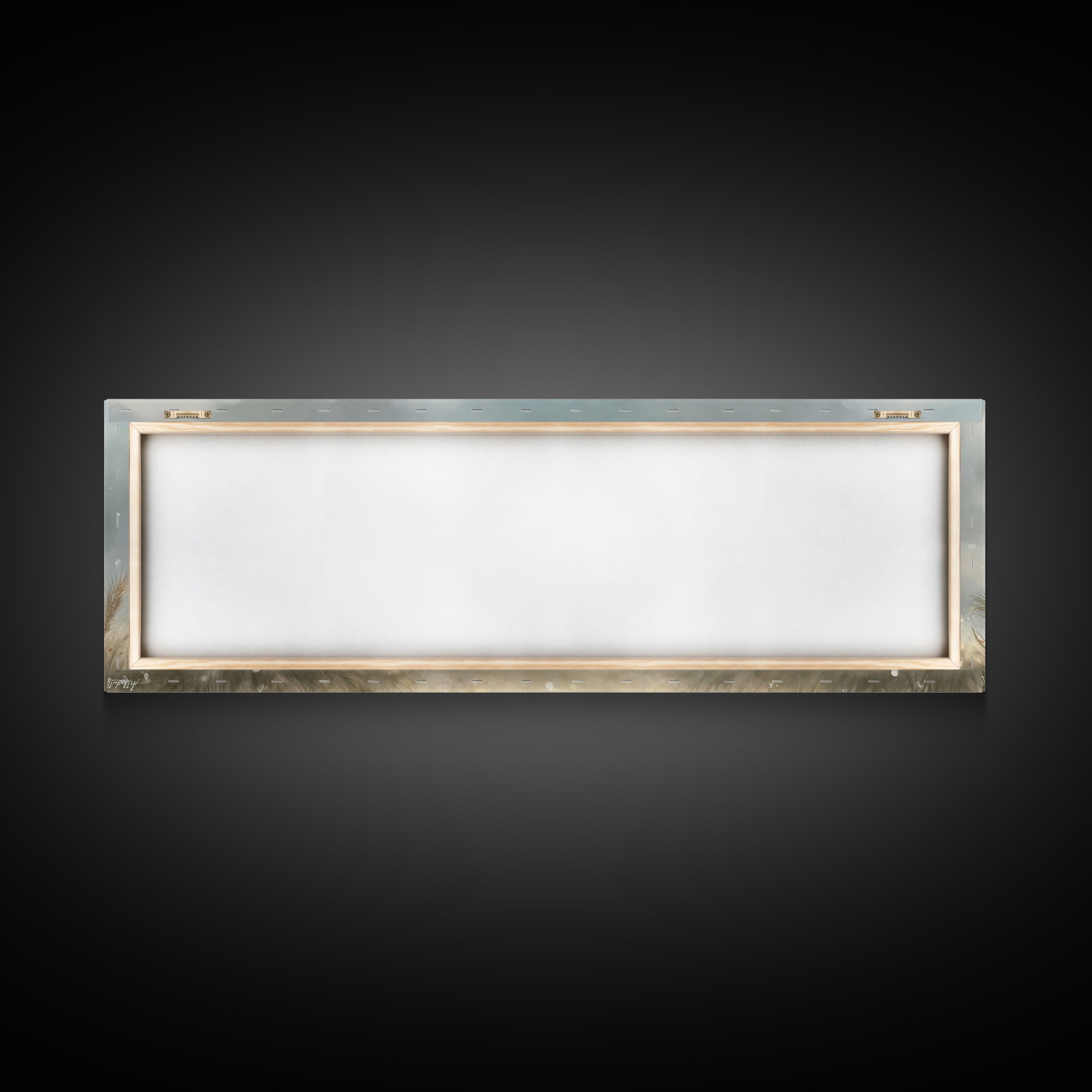 Heaven’s Wheatlight – Framed Canvas Print – Christian Wall Art – Christian Art Canvas – Panoramic Art – Christian Gift Ideas