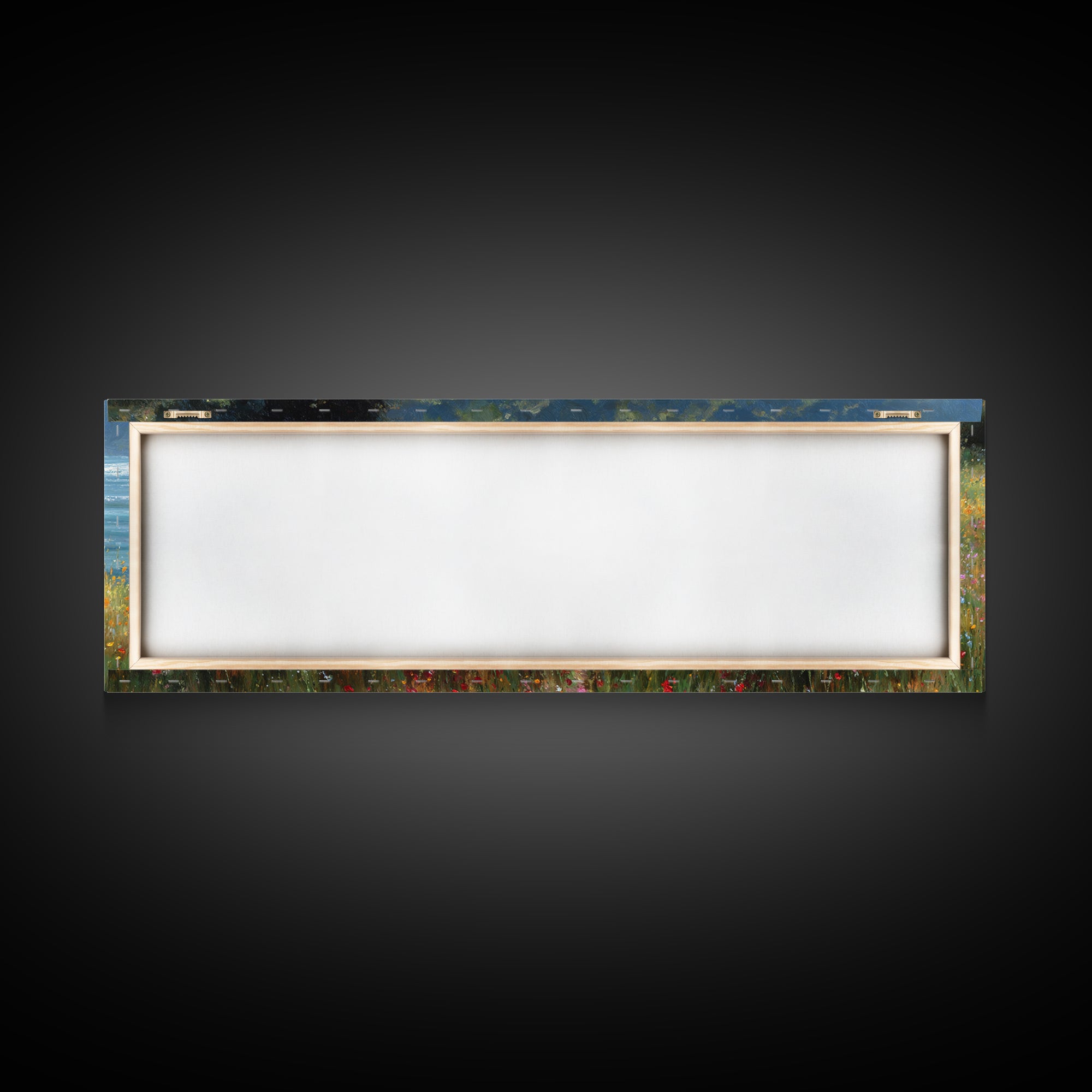 Fields Of Mercy , Framed Canvas Print, Christian Art Canvas, Christian Wall Art, Panoramic Wall Art, Jesus Painting, Christian Decor, Chris