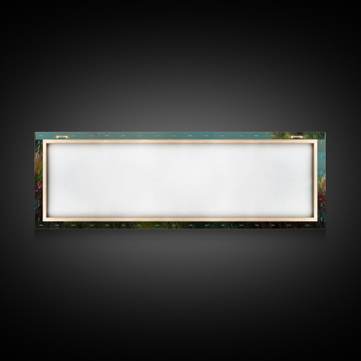 River Of Light – Framed Canvas Print – Christian Decor – Christian Art Canvas – Panoramic Print – Jesus Painting – Christian Wall Art – Chr
