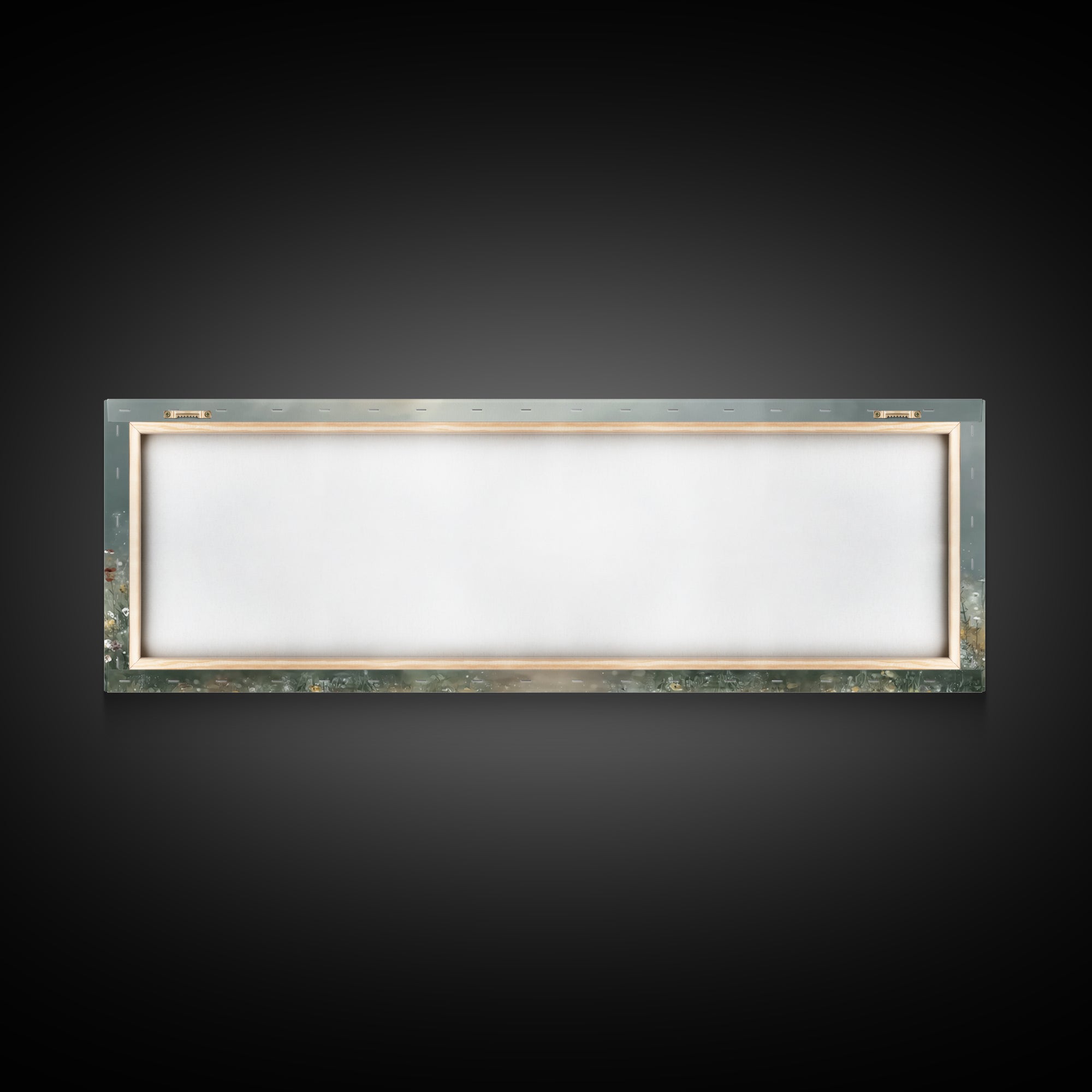 Calm Morning Grace , Framed Canvas Print, Christian Wall Art, Jesus Painting, Panoramic Art, Christian Art Canvas, Christian Christmas Art,