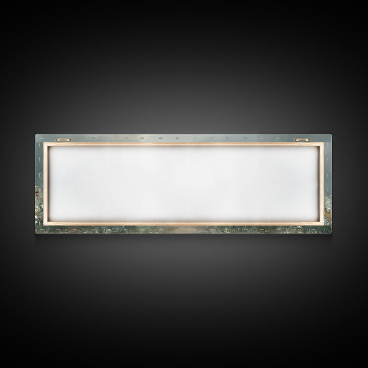 Calm Morning Grace , Framed Canvas Print, Christian Wall Art, Jesus Painting, Panoramic Art, Christian Art Canvas, Christian Christmas Art,