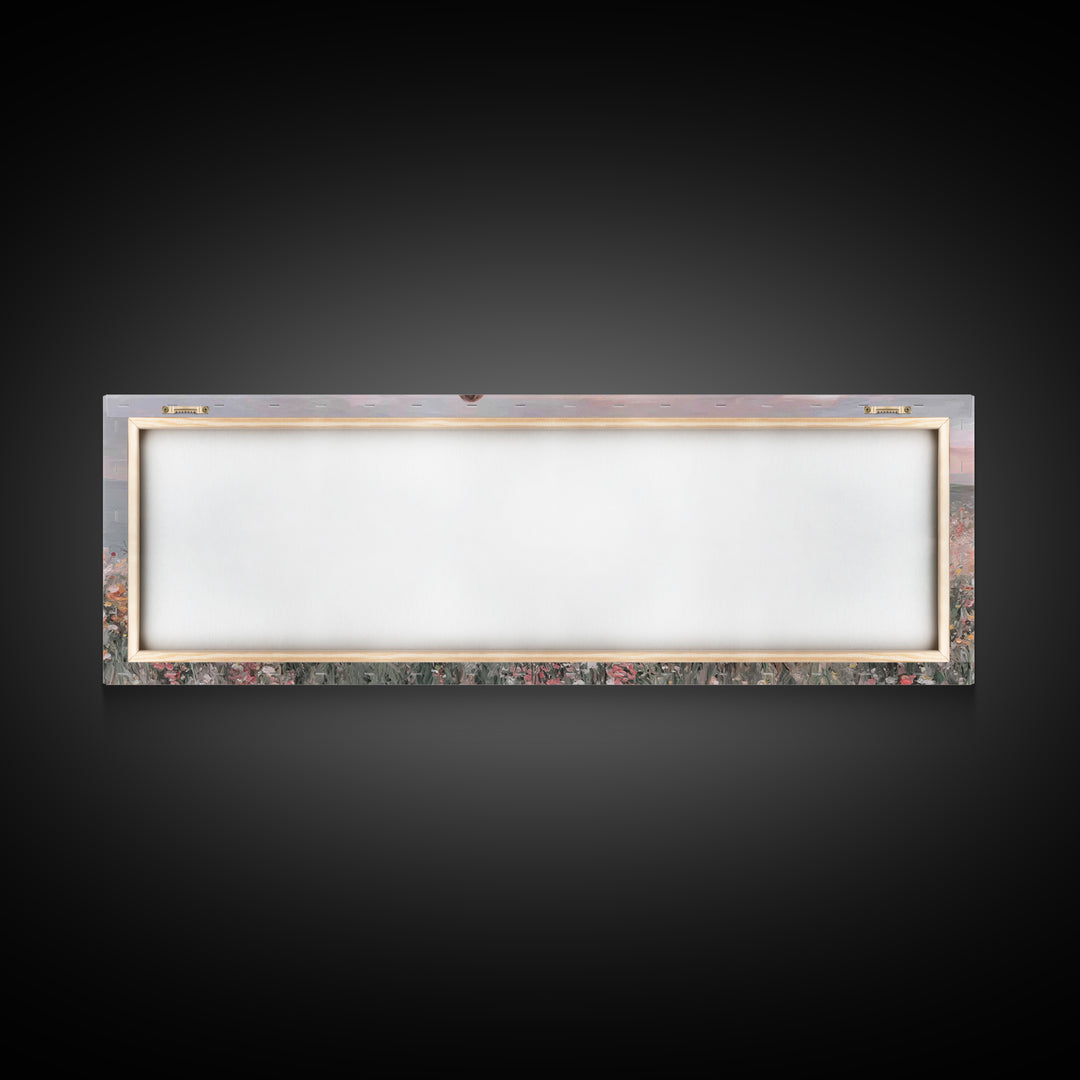 Horizon Of Faith – Framed Canvas Print – Christian Wall Art – Panoramic Art – Jesus Canvas Art – Christian Art Print – Christian Decor – Ch