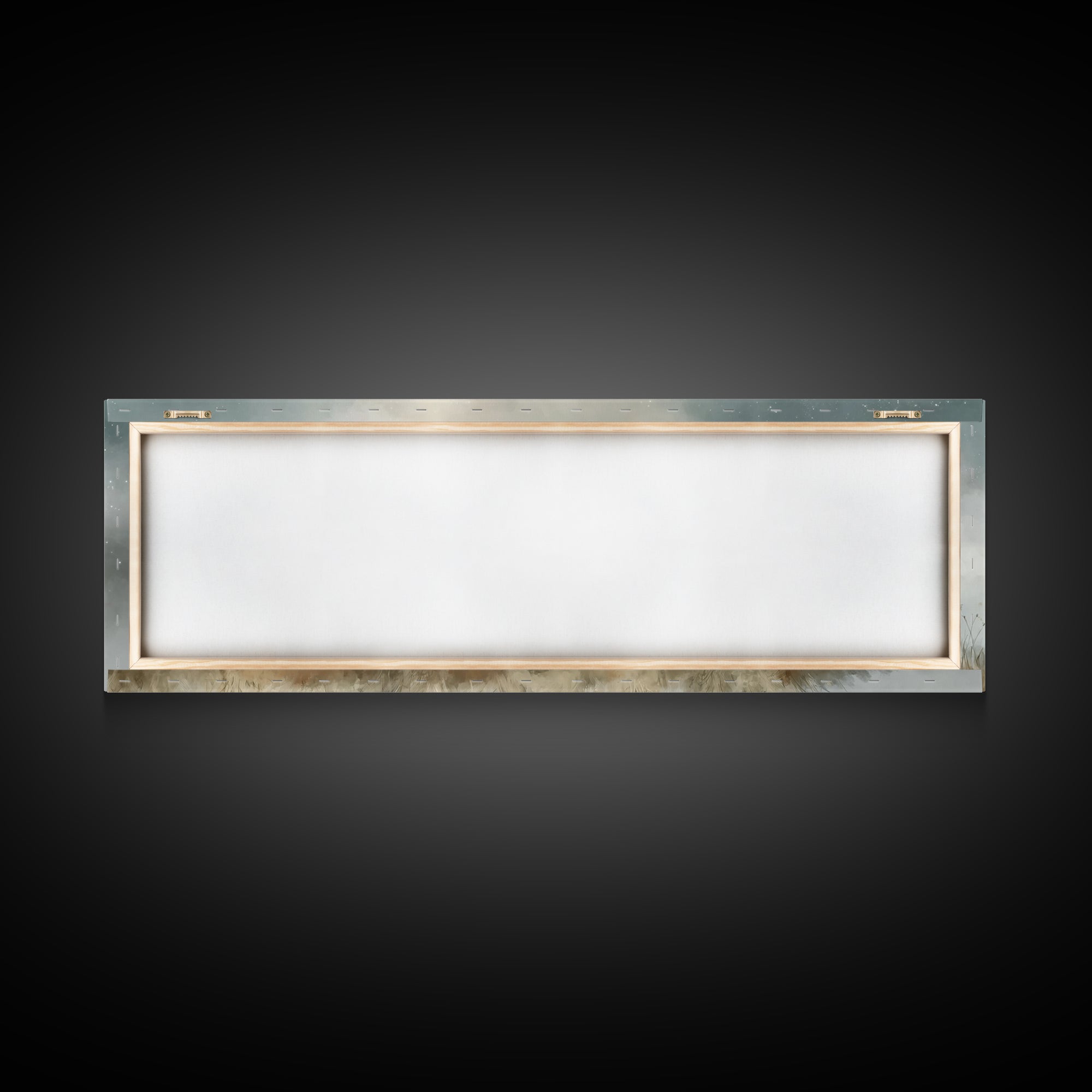 Heavenly Flock , Framed Canvas Print, Panoramic Art, Christian Wall Art, Christian Art Canvas, Christian Christmas Art, Subtle Christian Ar