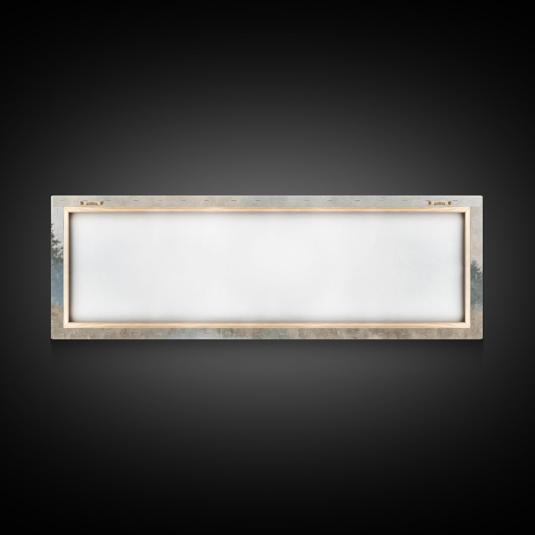 Forest Of Salvation | Framed Canvas Print | Panoramic Wall Art | Christian Art Canvas | Christian Painting | Christian Decor | Christian Ar