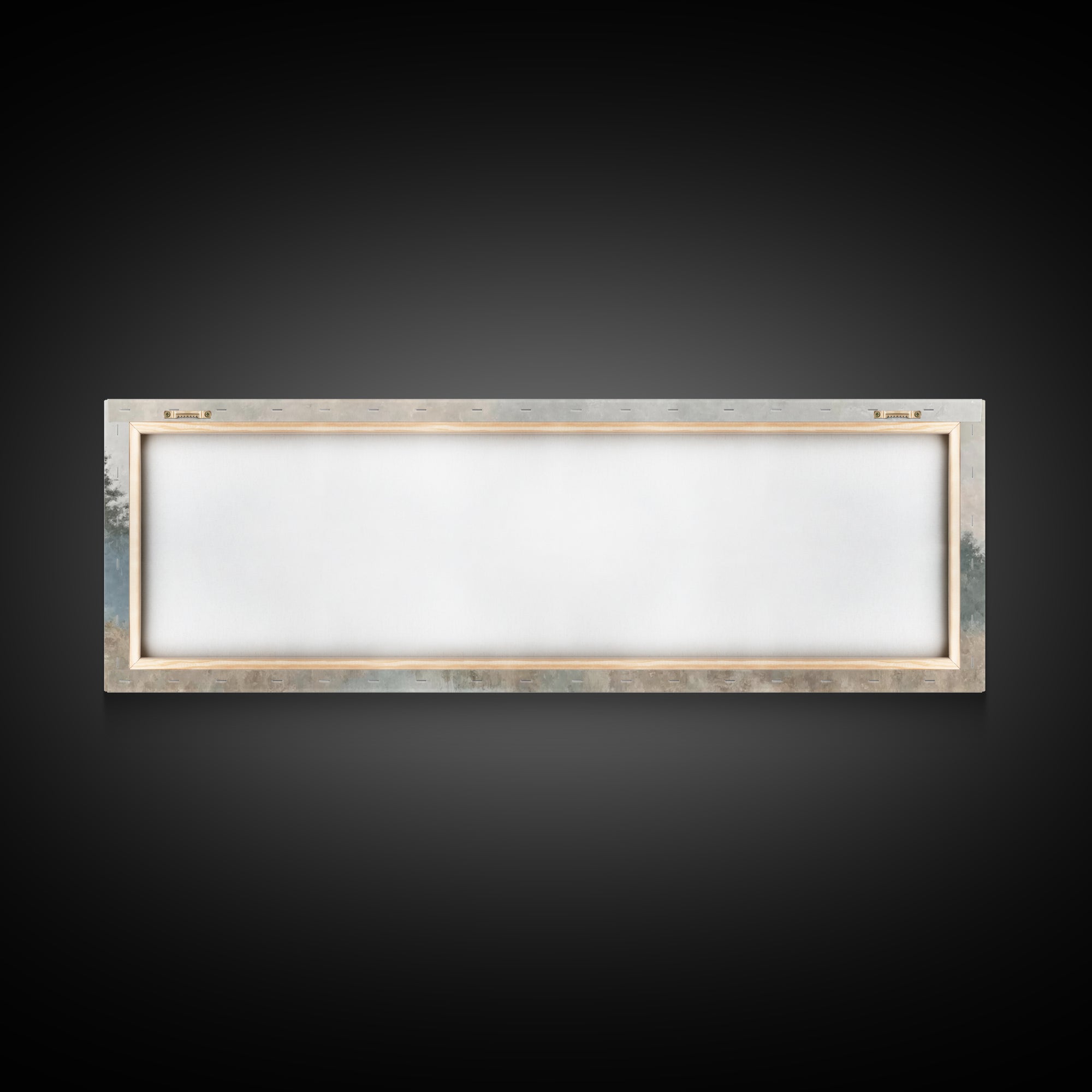 Forest Of Salvation | Framed Canvas Print | Panoramic Wall Art | Christian Art Canvas | Christian Painting | Christian Decor | Christian Ar