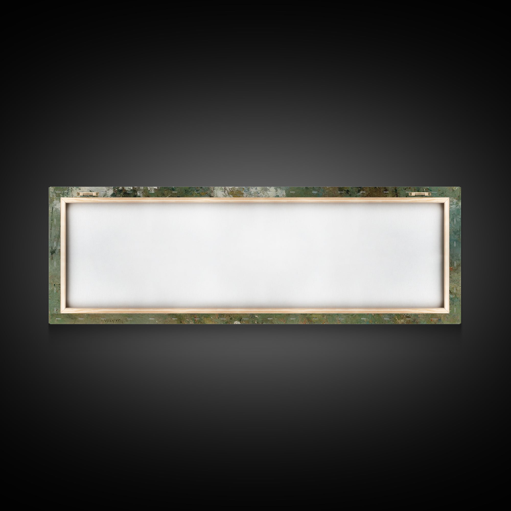 Cross Of Hope – Framed Canvas Print – Panoramic Painting – Christian Wall Art – Christian Art Canvas – Christian Christmas Art – Christian