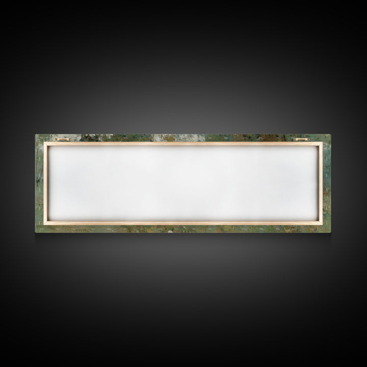 Cross Of Hope – Framed Canvas Print – Panoramic Painting – Christian Wall Art – Christian Art Canvas – Christian Christmas Art – Christian